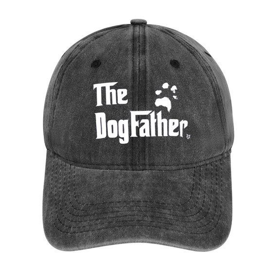 The Dogfather Spunky Classic Baseball Cap – Adjustable Cotton Hat for Men & Women, Casual Outdoor Style