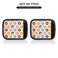 thumbnail image 3 of Luggage Handle Wraps for Suitcase - Suitcase Tags Identifiers for Suitcases, Colorful donuts D Fun Luggage Handle Covers, Travel Luggage Accessories Essentials for Flying, 3 of 6