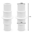 thumbnail image 4 of 2 Pcs 1-1/4" Or 1-1/2" Pool Hose Connector Coupling for Swimming Pool Vacuum, 4 of 9