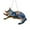 Blue, variant on Home Decor Clearance Qianduo Décor: Sleeping Acrylic Pendant Blue, Pendant X1