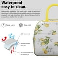thumbnail image 3 of Lunch Bag Lunch Box for Women Reusable Insulated Lunch Bags,Water-Resistant Lemon Pattern Cooler Lunch Tote Bag, Large Capacity for Work Travel Picnic, 3 of 6