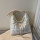 thumbnail image 5 of Bolso De Hombro Bolso de embrague informal de hombro de nailon acolchado de gran capacidad para damas y niñas, 5 of 6