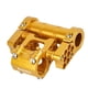 thumbnail image 4 of Elevador anillar de bicicleta ajustable, vástago doble, conversión de extensión de 25,4mm, ligero para BMX , bicicleta ontaña, pieza de Oro DYNWAVEMX Elevador de potencia de bicicleta plegable, 4 of 6