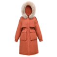 Puffer Coat Jacket Cotton Clothes Long Cotton Clothes Winter Thickened