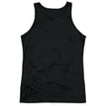 thumbnail image 3 of Uncle Grandpa Pizza Face (White) Adult Black Back Tank Top Shirt, 3 of 3
