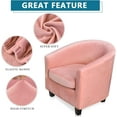 thumbnail image 4 of Zhangyh Tub Chair Covers, Stretch Tub Chair Cover, Couch Covers Removable Furniture Protector for Living Room, 4 of 7