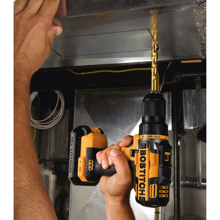 BOSTITCH 18 Volt Lithium Ion Cordless Drill BTC401LA Walmart