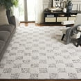 thumbnail image 2 of SAFAVIEH Natura Anna Geometric Area Rug, Ivory/Black, 6' x 9', 2 of 6