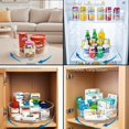 thumbnail image 4 of Organizador giratorio Lazy Susan YCLADEC, 29,2 cm, transparente, paquete de 4, 4 of 9