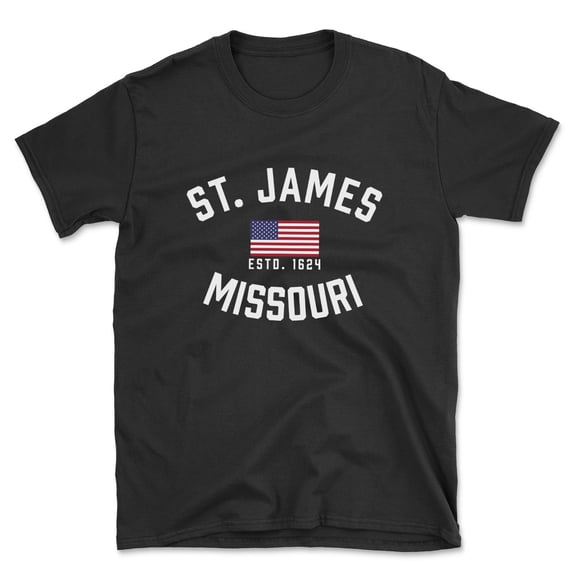 St. James Missouri Patriot Men's Cotton T-Shirt