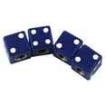 thumbnail image 1 of 4 Casquillos Del Vástago De Válvula Del Neumático Dados De La Aleación De Aluminio Para La De La Motocicleta Del Coche Azul DYNWAVEMX tapas de vástago de válvula, 1 of 8