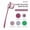 Purple, variant on 6-in-1 Rechargeable Electric Shower Brush Set for Full Body Cleansing And Vibrating Back Scrubber- Removable Long Handle And Exfoliating Brush- Rotating Shower Facial Brush Head- for Deep Cleansing