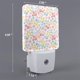 thumbnail image 2 of Fotbe Retro Floral Luz Nocturna LED, Luz de Noche con Sensor de Luz Natural de Anochecer a Amanecer, Se Enchufa a la Pared, Blanco Cálido 0.5W-US, 2 of 7