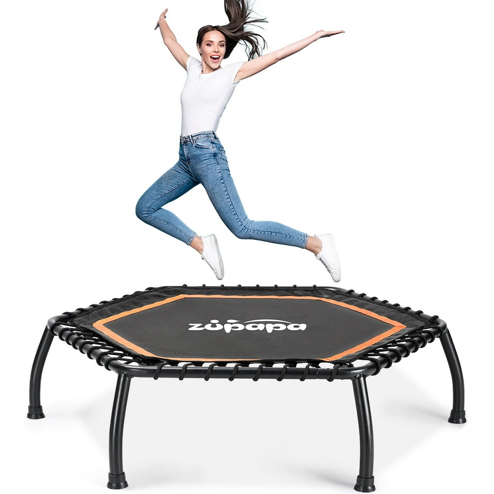 Zupapa 45" Rebounder, Fitness Trampoling，Stable& Quiet Catio Excercise