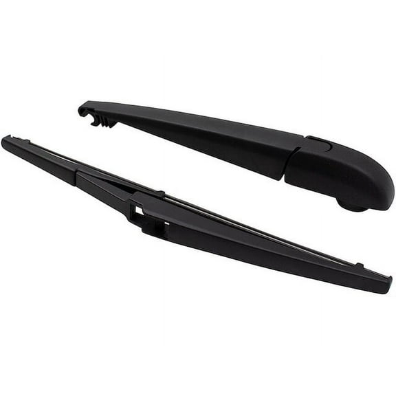 Rear Windshield Wiper Arm and Blade Kit - Compatible with 2006 - 2012 Toyota RAV4 Sport Utility 4-Door 2007 2008 2009 2010 2011