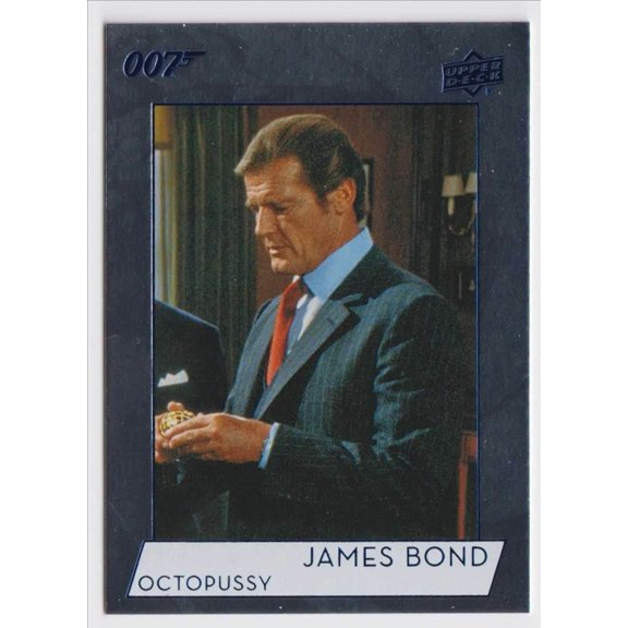 2019 Upper Deck 007 James Bond Collection Silver Foil #59 Trading Card