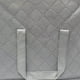 thumbnail image 2 of Bolsa grande de almacenamiento para ropa y ropa de cama - Organizador plegable de armario con ventana transparente, 61x33x31cm, gris o azul, 1-pack, 2 of 4