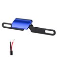 thumbnail image 2 of Motorcycle License Plate Light CNC Aluminium Rear Tag Lamp 6 LED Tail Mount Lighting for Universal Motorcycles, 2 of 7