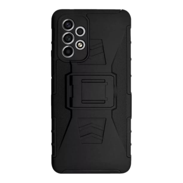 Funda Uso Rudo Clip 360 Para Samsung A53 Más 2 Micas De Cristal