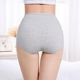 thumbnail image 4 of Womens Cotton Underwear High Waist Postpartum Panties Full Coverage Soft Comfortable Briefs Panty, 4 of 10