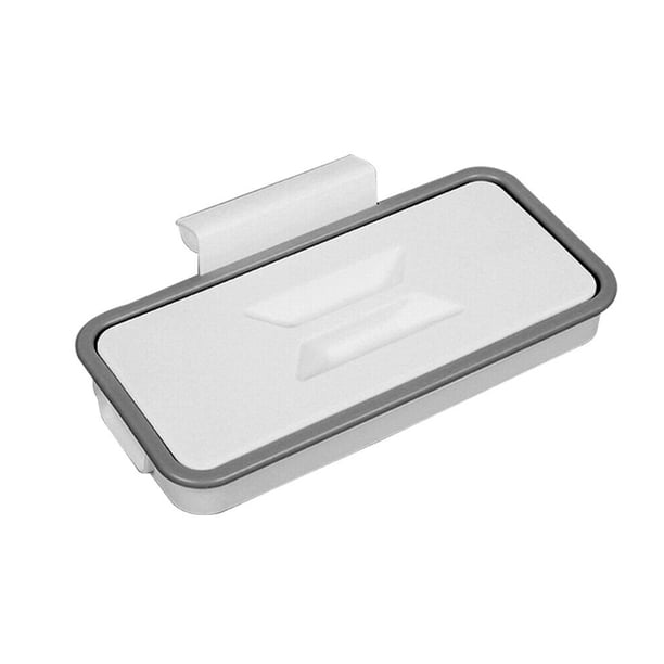 Toystoory Soporte para bolsa de basura colgante de armario de alta calidad, colgador de bolsa de basura de cocina de plástico, estante para bolsa de Organizadores de utensilios de cocina PC 1 Toystoory HA2579-00