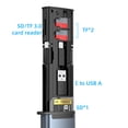 thumbnail image 6 of Versatile 13-in-1 Card Reader and Storage Box High-Speed Data Transfer, Type-C to USB and Lightning Adapters, 6 of 9