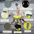 thumbnail image 4 of Chaqueta impermeable ajustable para perros con rayas reflectantes, abrigo impermeable para perros con capucha, abrigo ligero impermeable para perros, 4 of 6