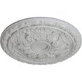 thumbnail image 3 of Ekena Millwork 20"OD x 1 5/8"P Baile Ceiling Medallion (Fits Canopies up to 3 1/4"), Hand-Painted Frost, 3 of 7