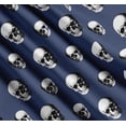 thumbnail image 3 of Soimoi Cotton Poplin Fabric Horror Skull Halloween Print Sewing Fabric Yard 42 Inch Wide, 3 of 7