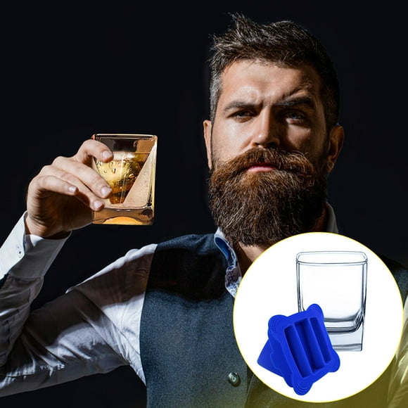 Dianli Clearance Whiskey Wedge + Glass Ice Film Whisky Glass Layered Glass Deals
