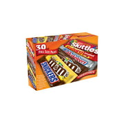 MARS Chocolate and Candy Full Size Variety Pack, 56.11 oz, 30 Count