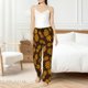 thumbnail image 4 of Fotbe Colorful Pineapple Pantalones de Pijama para Mujer, Pantalones de Dormir, Pantalones Pj con Cordón y Bolsillos-3X-Large, 4 of 6