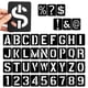 thumbnail image 5 of Plantilla de letras de 42 piezas - Juego, 5 of 8