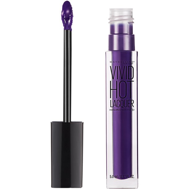 Maybelline Color Sensational Vivid Hot Lacquer Lip Gloss, Royal