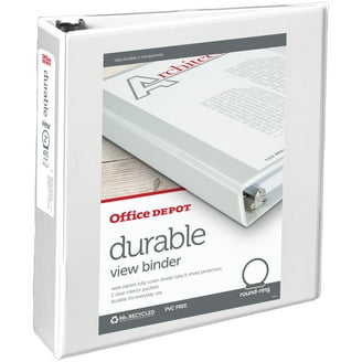 Office Depot Business Card Binder Pages, 8 1/2in. x 11in., Clear, Pack Of  25, 706182 - Walmart.com