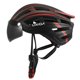 thumbnail image 3 of Lixada Casco de bicicleta de montaña Casco de motociclismo con luz trasera Visera magnética desmontable Protección UV para hombres y mujeres Lixada Equipo de ciclismo, 3 of 7