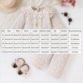 thumbnail image 3 of yboeqw Toddler Girl Outfit Set Fall Ruffle Long Sleeve Crewneck T-Shirt + Casual Pant Girls 2Pcs Clothes,Size 6-12 Months, 3 of 9