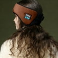 thumbnail image 3 of Winter Sports Wireless Ear Warmers with Noise Cancelling Earmuff Headband for Outdoor Sleep Comfort and Audio Enhancements, 3 of 3