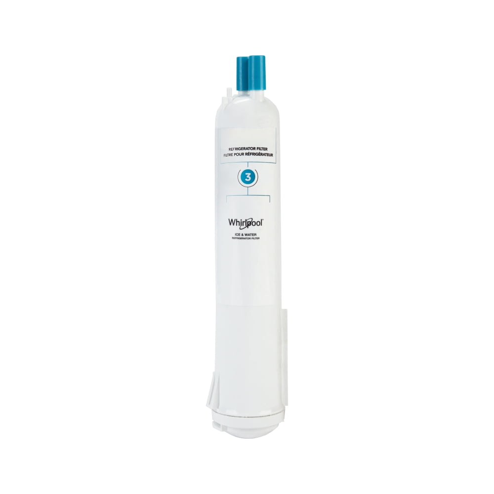 (2 pack) Everydrop by Whirlpool Ice and Water Refrigerator Filter 3, EDR3RXD1, Single-Pack, Aqua
