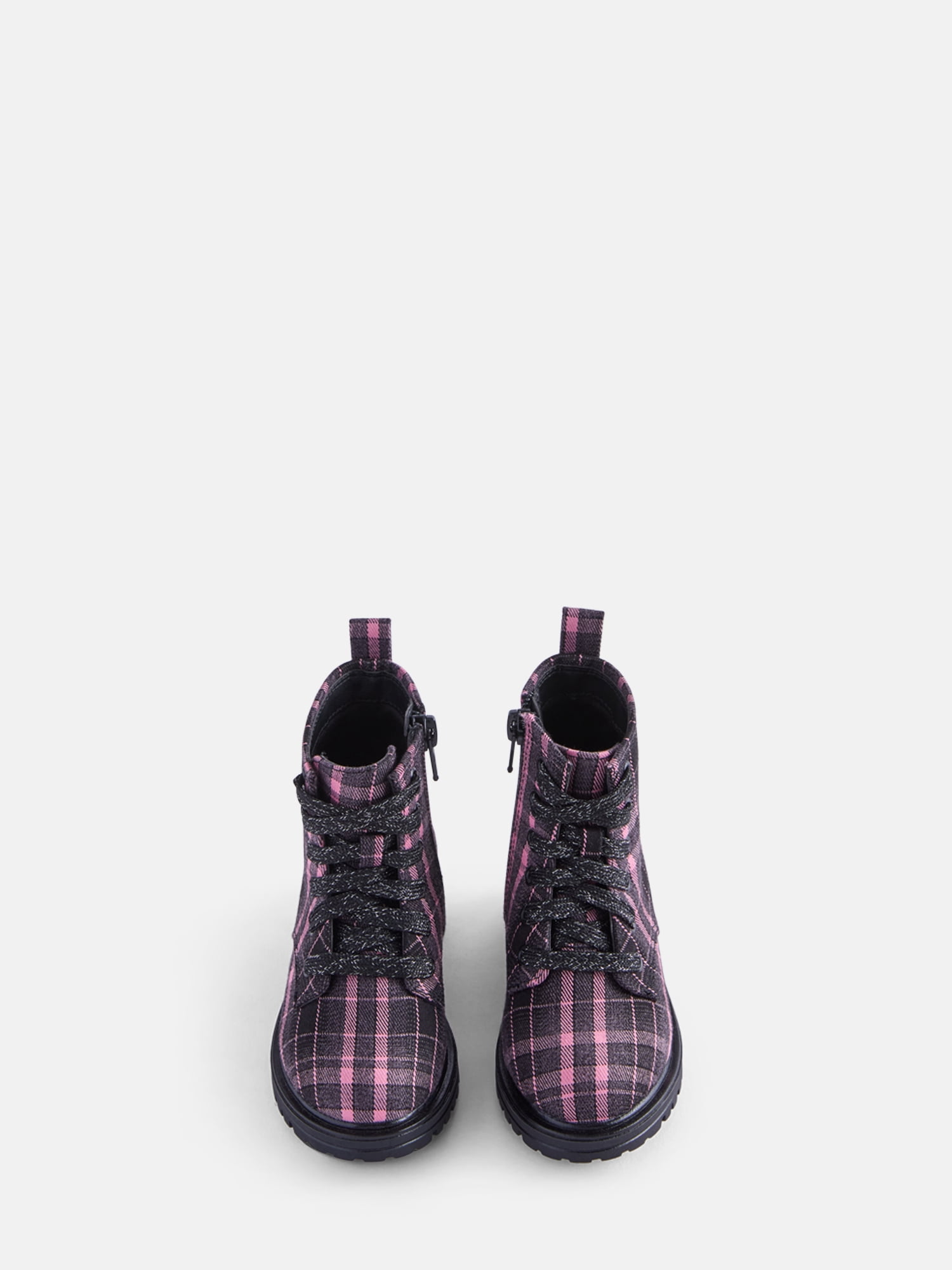 Wonder Nation Toddler, Little, & Big Girls Combat Boots