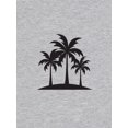 thumbnail image 2 of T30-T240406-S Low Price Men's Short Sleeve Tees, Crewneck Cotton 3 Palm Trees T-Shirts for Men, 2 of 9