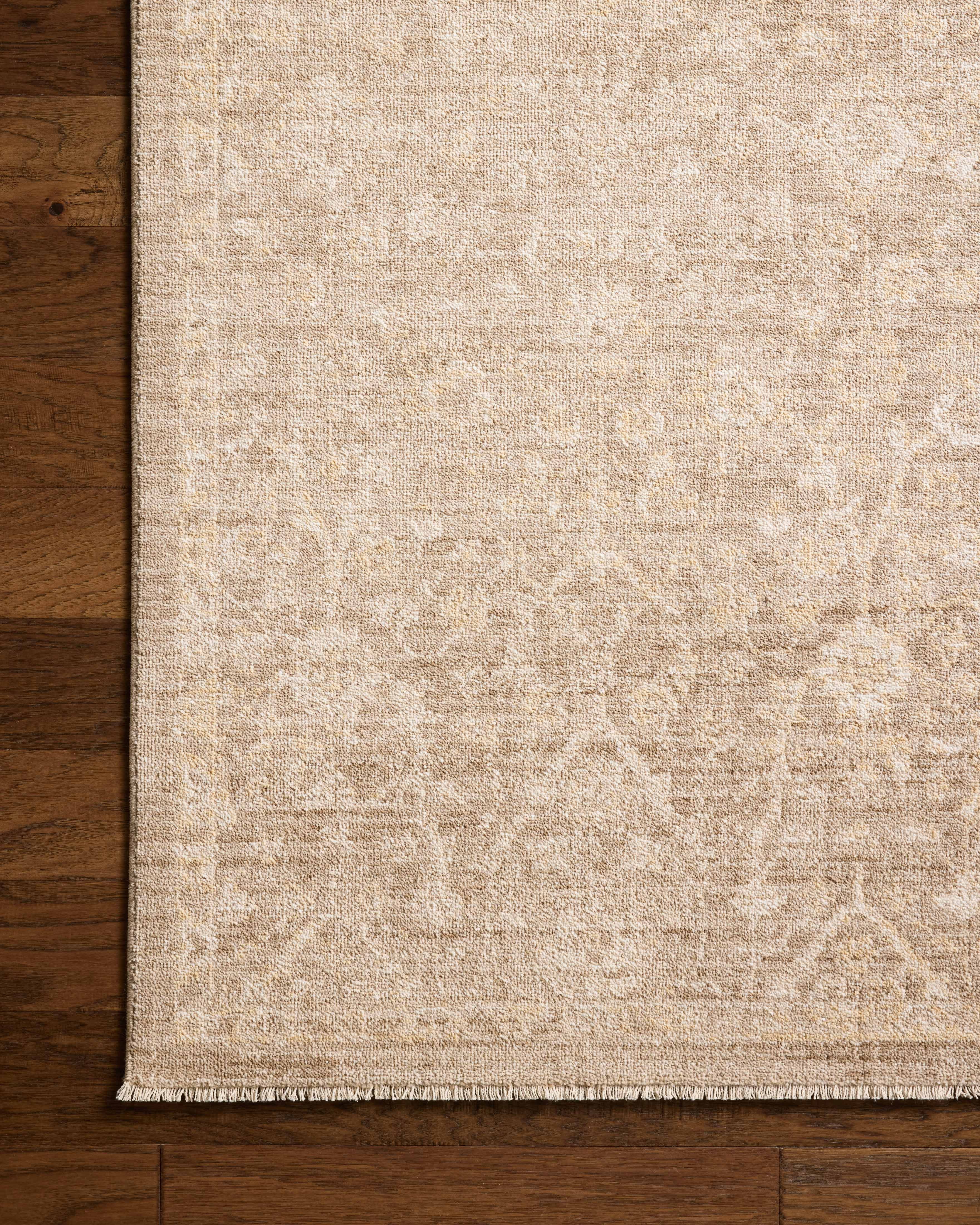 Chris Loves Julia x Loloi Palma Bark / Natural 3'-6" x 5'-6" Accent Rug