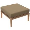 thumbnail image 3 of Clearwater Outdoor Patio Teak Wood 4-Piece Sectional Sofa, 3 of 12