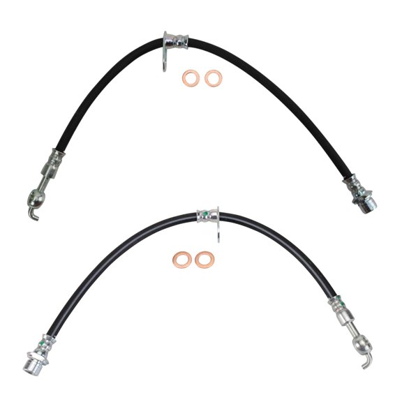 TRQ Front Brake Hose Set BLA63764 Fits Select 2002-2006 Toyota Camry , 2002-2003 Lexus ES300 , 2004-2006 Lexus ES330 , 2004-2008 Toyota Solara