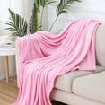 thumbnail image 4 of Denhf Fleece Throw Blanket for Couch, Super Soft Warm Fuzzy Cozy Flannel Blanket, Lightweight Plush Fluffy Blanket for Sofa, Bed and Living Room, Suitable for All Seasons, 60" x 80", Gray, 4 of 9