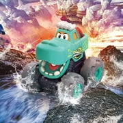 MOONTOY Toy Trucks for Toddlers 1-3 Boys, Toys Car for 1 Year Old Boy, Animal Monster Truck, Friction Powered Toy Cars Set Play Vehicle, 1 Year Old Boy Birthday Christmas Gifts