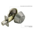 thumbnail image 4 of Design House 791665 Single Cylinder 2-Way Round Corner Deadbolt with Latch Oil-Rubbed Bronze, 4 of 14