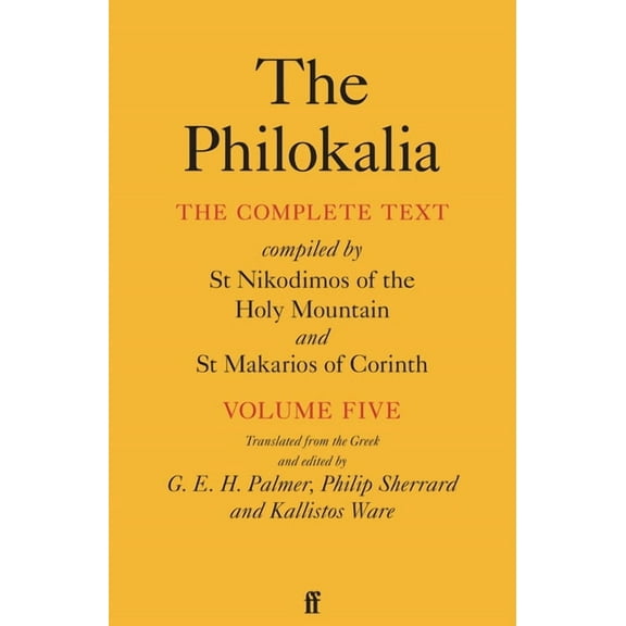 The Philokalia Volume 5, (Paperback)