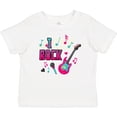 thumbnail image 3 of Inktastic I Rock with Guitar Microphone and Music Notes Boys or Girls Baby T-Shirt, 3 of 5