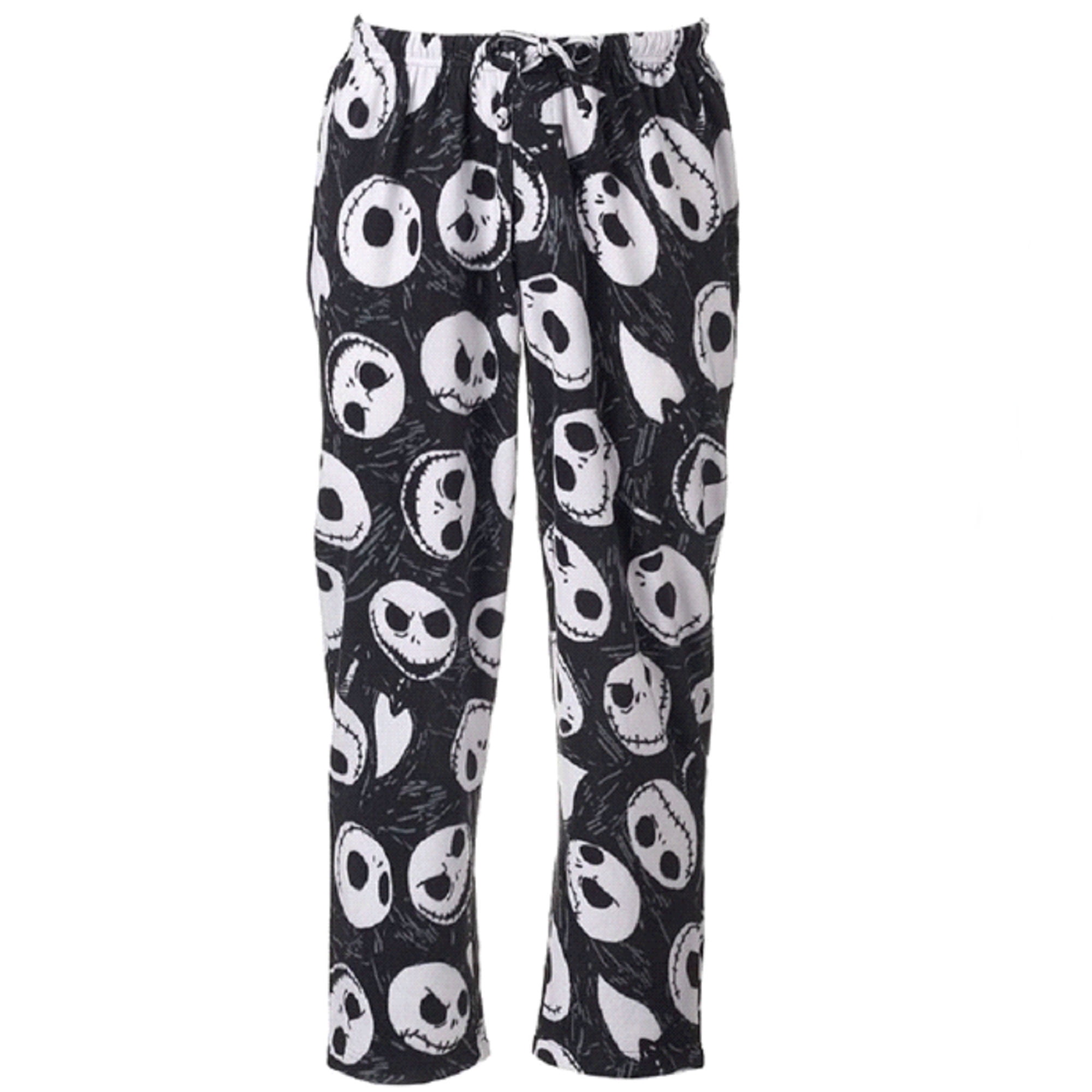 Jack Skellington Men's All Over Face Print Lounge Pants Medium